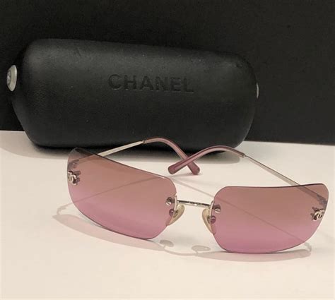 chanel pink aviators|chanel pink sunglasses vintage.